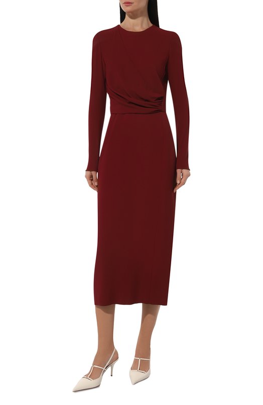 Платье Giambattista Valli 24FWPVTE5099-48BLU Бордовый  24FWPVTE5099-48BLU Фото 3