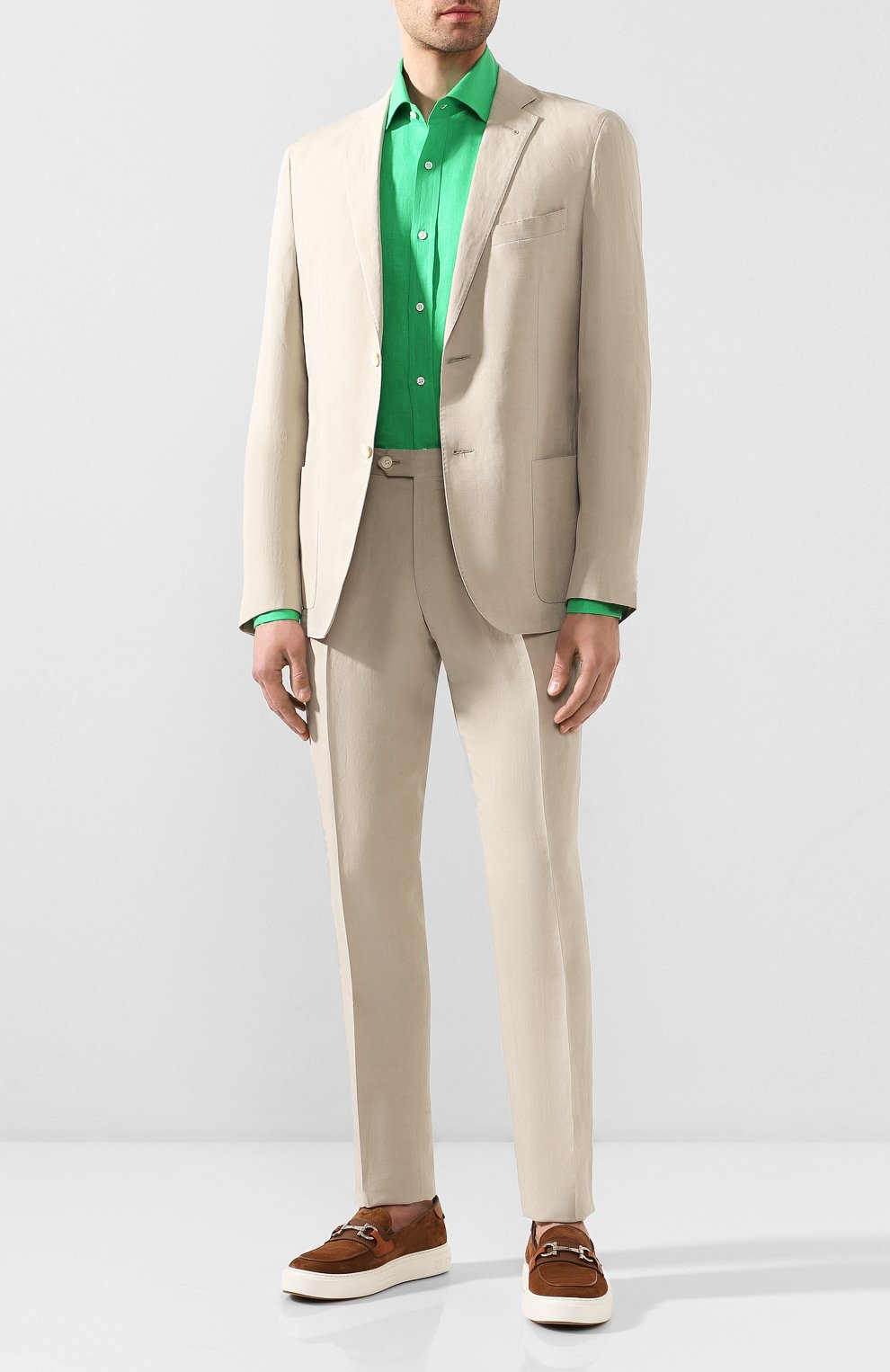 Льняная рубашка RALPH LAUREN, арт. 790587253, фото 2