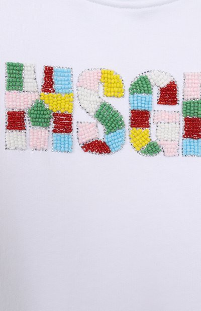 Хлопковый свитшот MSGM KIDS, арт. S5MSJGSW259, фото 3