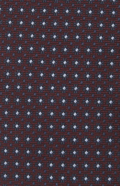 Шелковый галстук ZEGNA темно-коричневого цвета по цене 19650 руб., арт. Z2D03T/1UM, фото 3 Шелковый галстук ZEGNA, арт. Z2D03T/1UM, фото 3