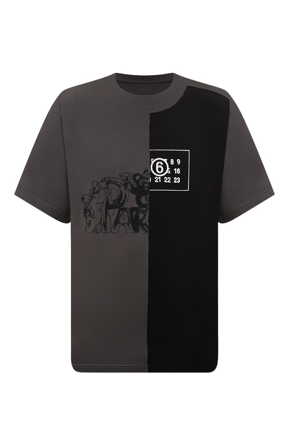 Хлопковая футболка MM6, арт. SH0GC0026/S24311, фото 1