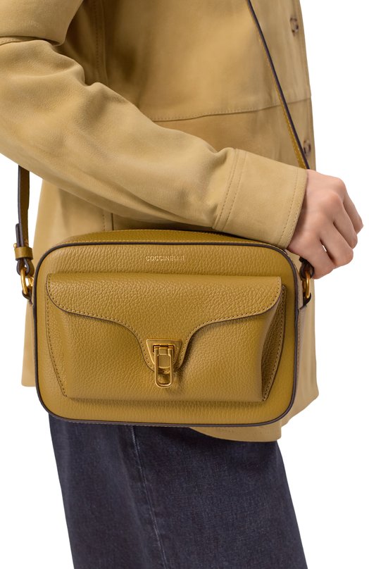 Сумка Beat Soft small Coccinelle E1MF6150201 Зелёный  E1MF6150201 Фото 2