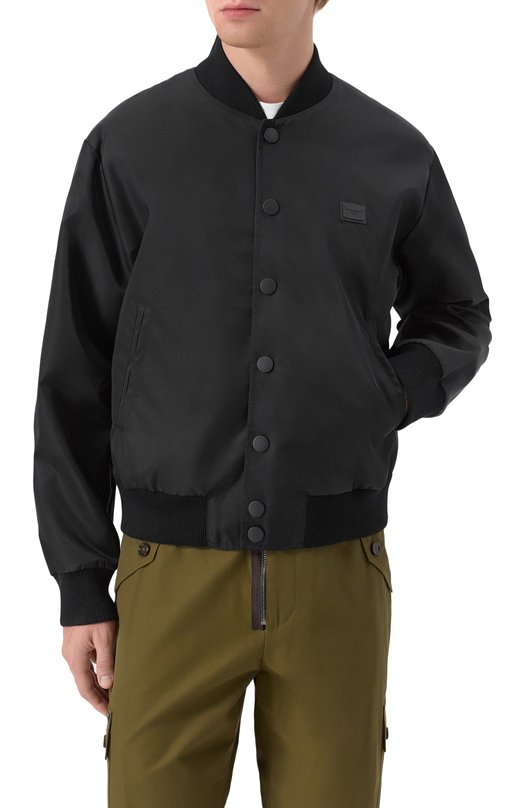 Бомбер Dolce & Gabbana G9BNCT/FUMNQ Чёрный  G9BNCT/FUMNQ Фото 3