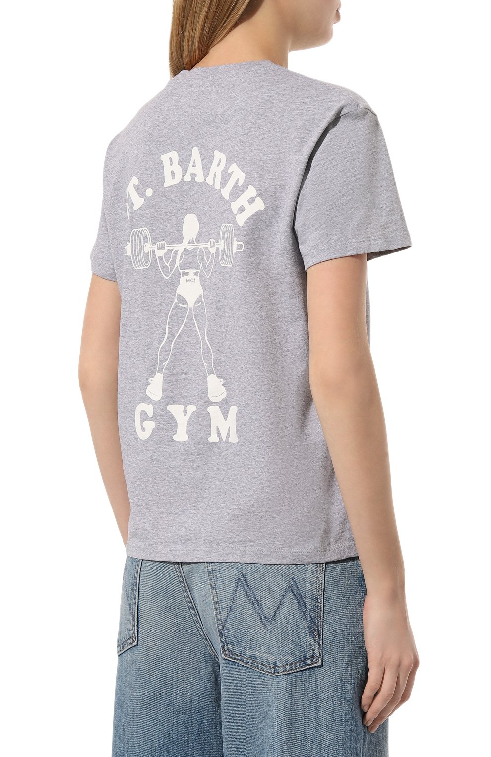 Хлопковые футболка MC2 SAINT BARTH, арт. STBW/EMILIE W/09557D, фото 4