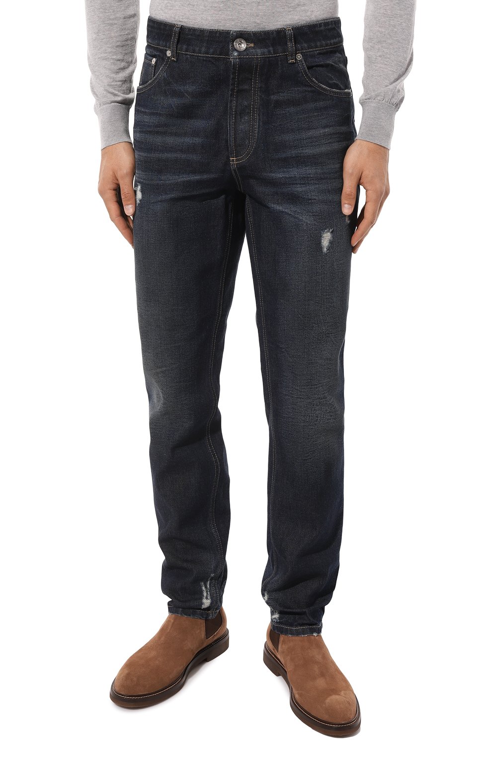 Джинсы traditional fit BRUNELLO CUCINELLI, арт. M074PD3210, фото 3