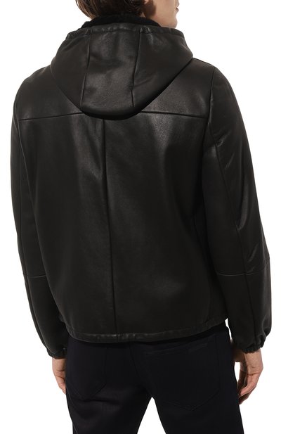 Дубленка из овчины PRADA, арт. UPW334-1XAN-F0002, фото 4