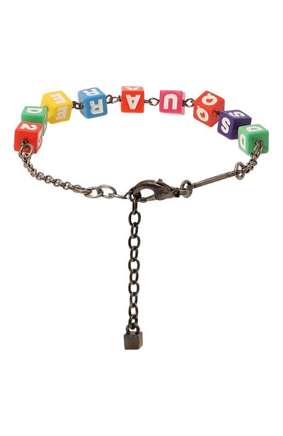 Браслет DSQUARED2 разноцветного цвета по цене 16050 руб., арт. ARM0154 13420001, фото 3 Браслет DSQUARED2, арт. ARM0154 13420001, фото 3