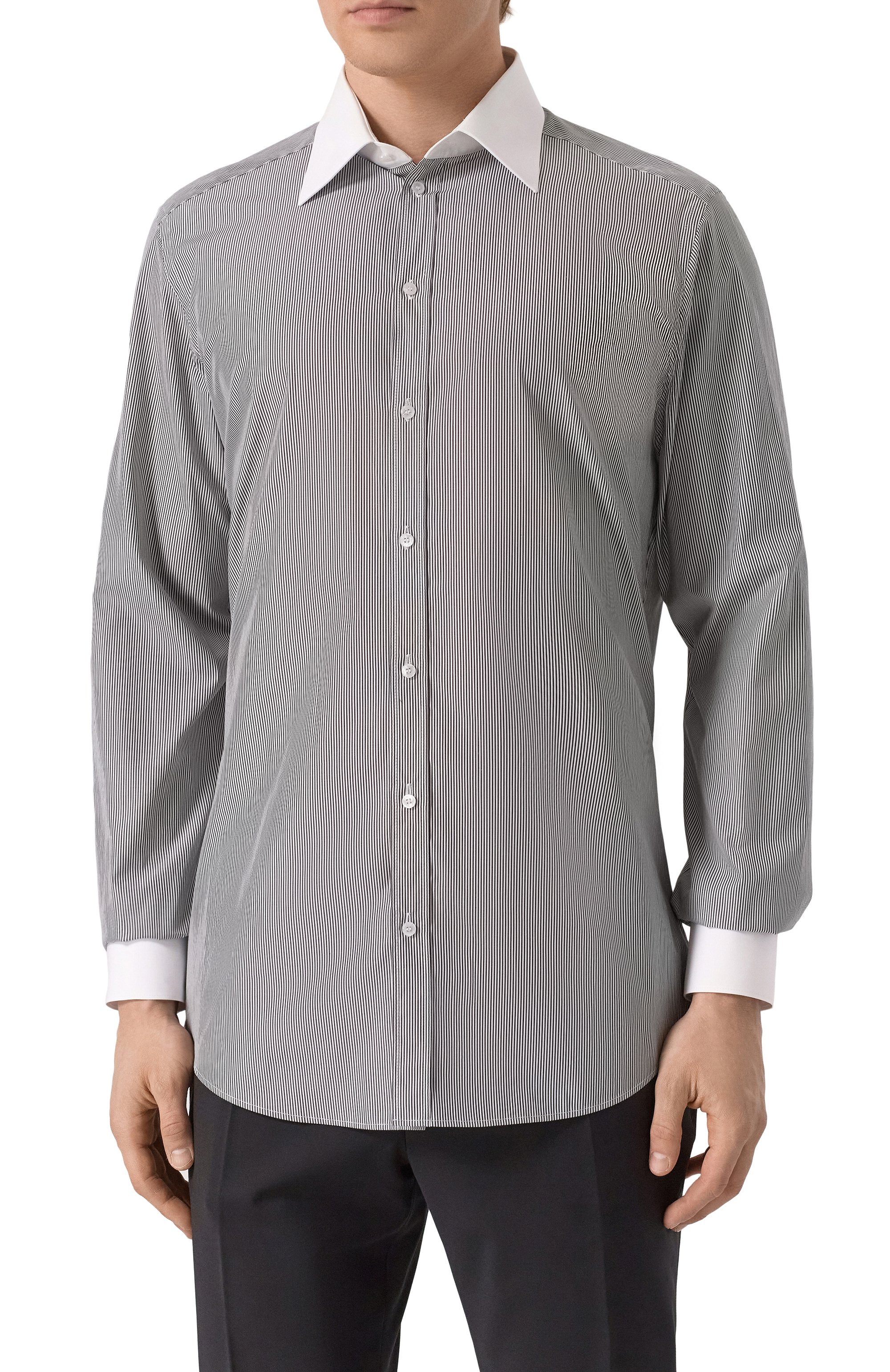 Хлопковая сорочка DOLCE & GABBANA, арт. G5MZ1Z/FR5YG, фото 3