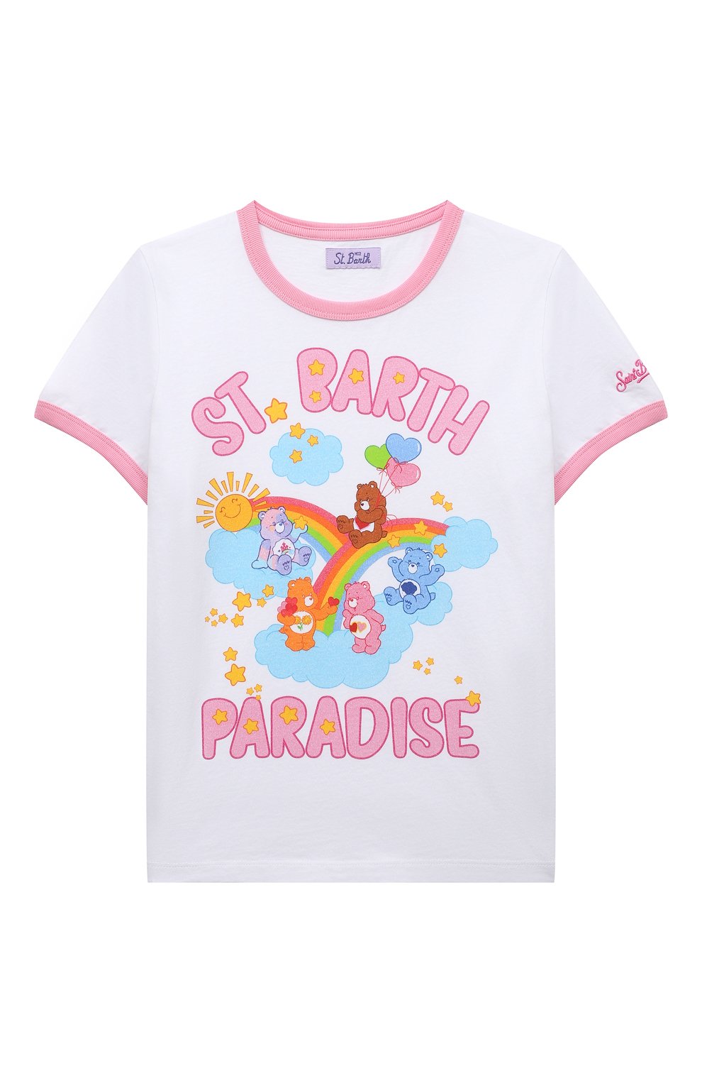Хлопковая футболка MC2 SAINT BARTH, арт. STBK/ELLY STRING/00115D, фото 1