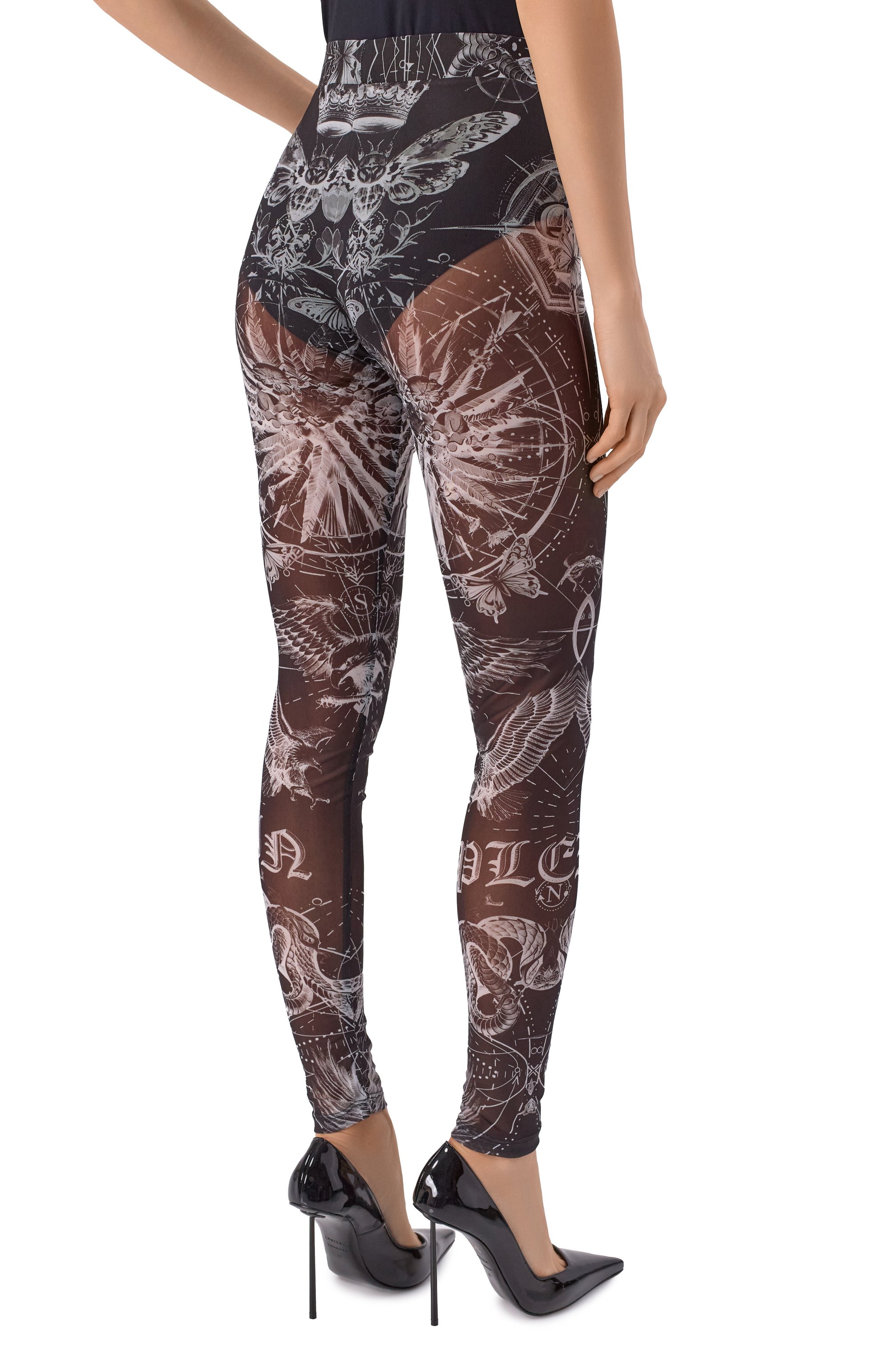 Легинсы PHILIPP PLEIN, арт. SAFC WRT1668 PTE003N, фото 4