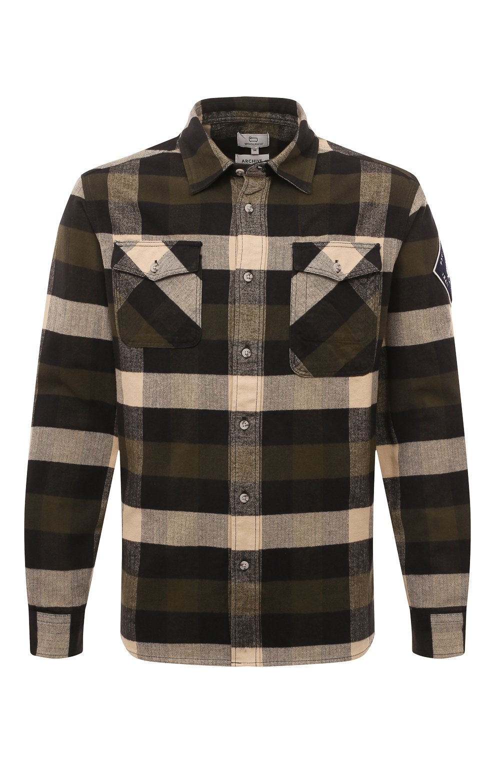 Хлопковая рубашка WOOLRICH, арт. CFW0SI0108MRUT3452, фото 1