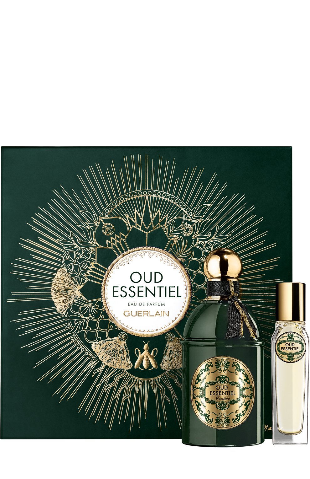 Набор: парфюмерная вода + спрей для сумочки (15+125ml) GUERLAIN бесцветного цвета по цене 11860 руб., арт. G013378, фото 1 Набор: парфюмерная вода + спрей для сумочки (15+125ml) GUERLAIN, арт. G013378, фото 1