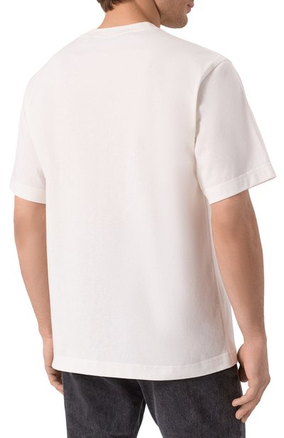 Хлопковая футболка BURBERRY, арт. 8102451, фото 4