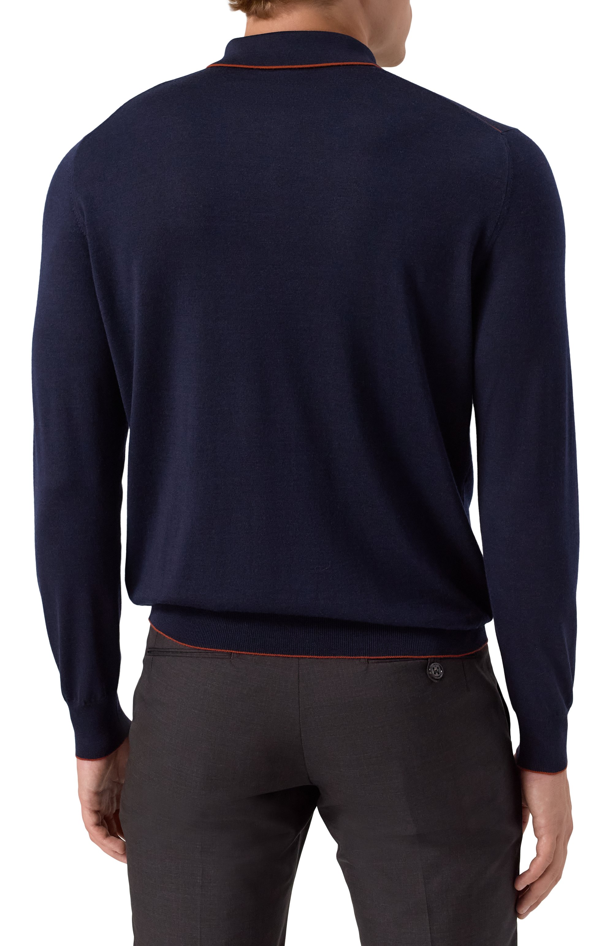 Поло из шерсти и шелка STEFANO RICCI, арт. KE08004P30/E25374, фото 4