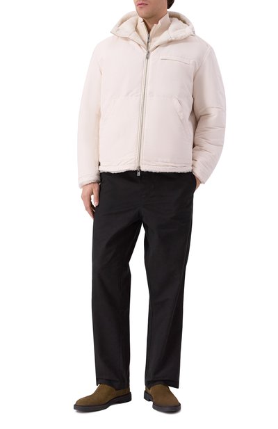 Замшевые челси calev BOSS хаки цвета по цене 34950 руб., арт. 50552528, фото 2 Замшевые челси calev BOSS, арт. 50552528, фото 2