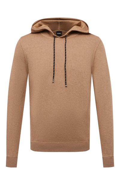 Худи из хлопка и шерсти BOSS, арт. 50482648, фото 1