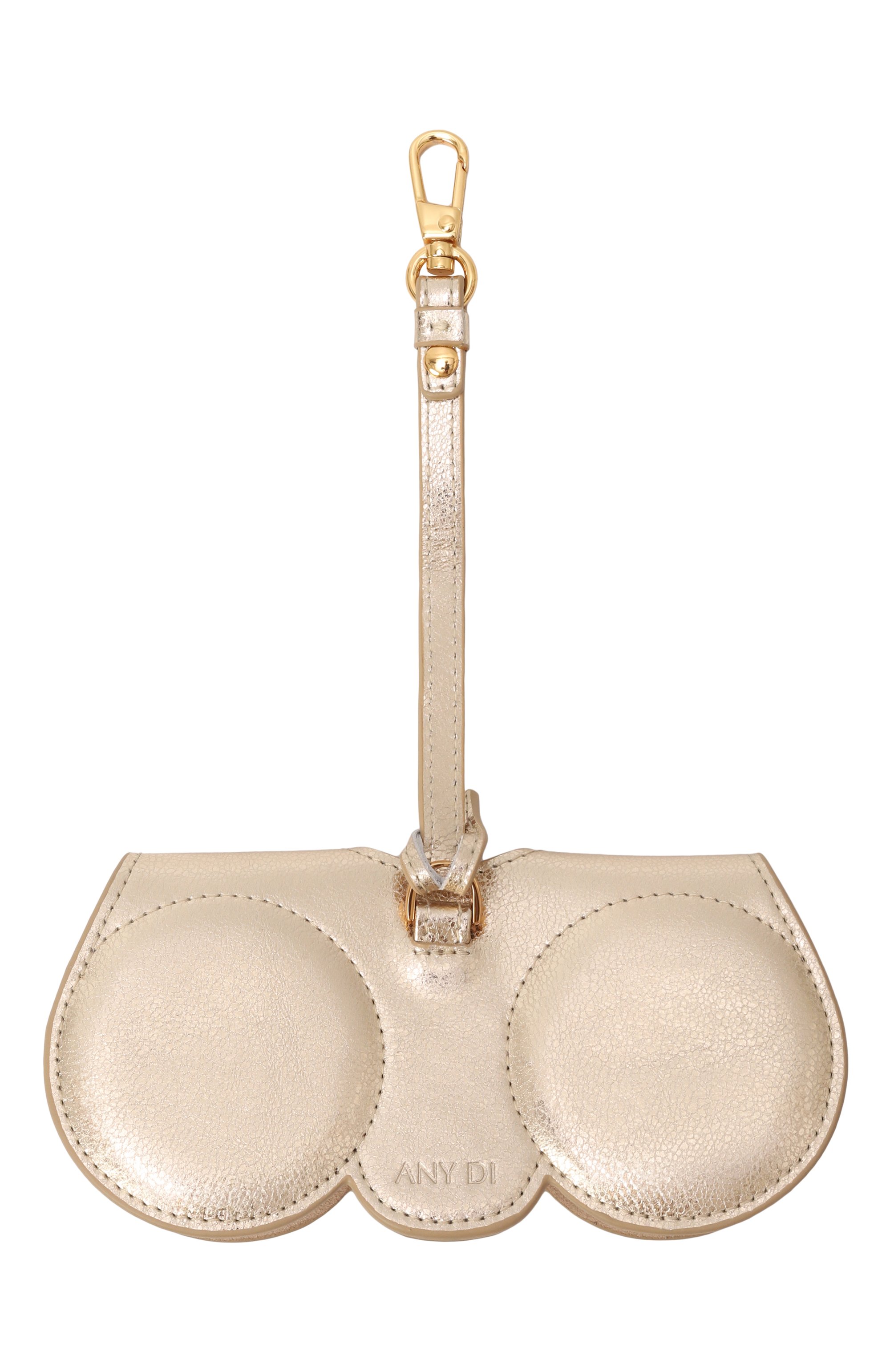 Кожаный футляр для очков ANY DI, арт. SP101602 G0LD, фото 2