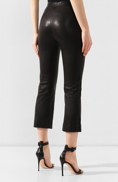 Кожаные брюки BALMAIN, арт. RF15710/L055, фото 4