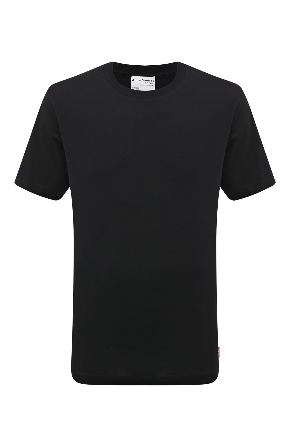 Хлопковая футболка ACNE STUDIOS, арт. FN-MN-TSHI000131BLACK, фото 1