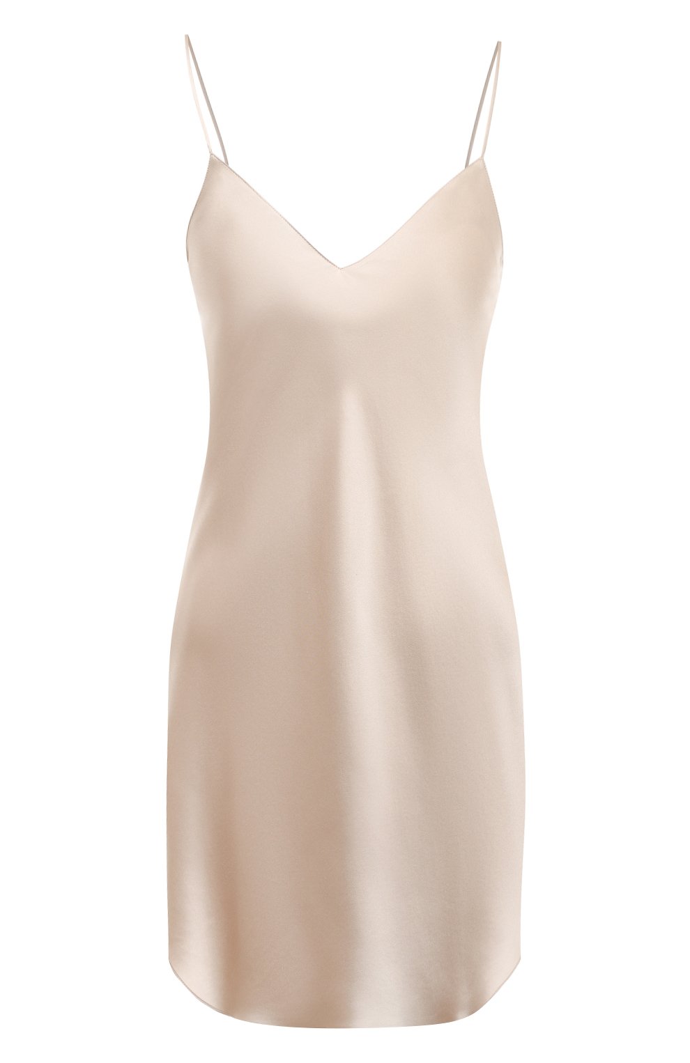 Шелковая сорочка LUNA DI SETA кремового цвета по цене 25140 руб., арт. VLST08008, фото 1 Шелковая сорочка LUNA DI SETA, арт. VLST08008, фото 1