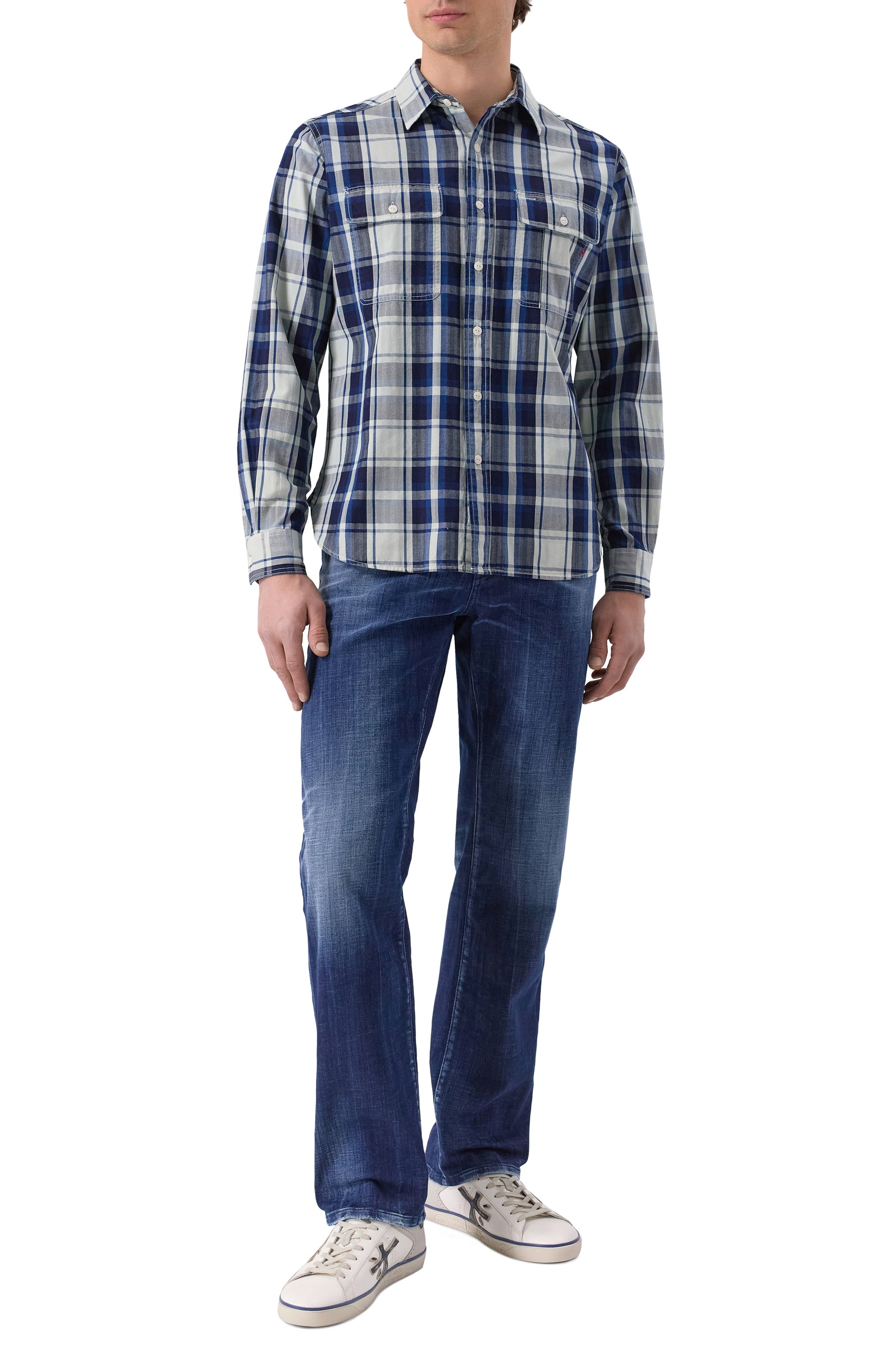 Хлопковая рубашка REPLAY, арт. M4147 .000.52752, фото 2