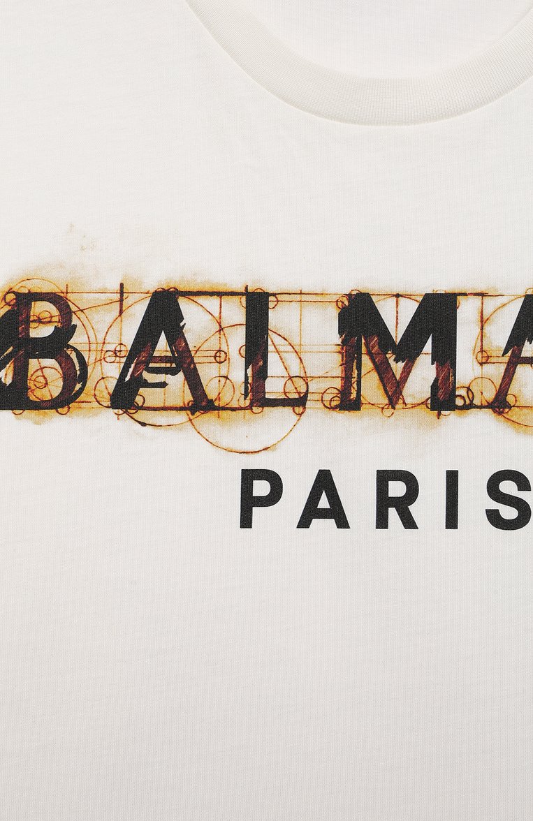 Хлопковая футболка BALMAIN, арт. BT8Q61, фото 1