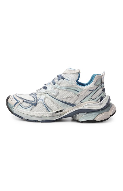 Комбинированные кроссовки Runner 2.0 Balenciaga 779066/W3RXP Голубой  779066/W3RXP Фото 4
