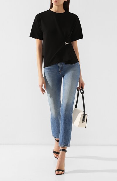 Футболка RAG AND BONE черного цвета по цене 18050 руб., арт. W292T22JL, фото 2 Футболка RAG AND BONE, арт. W292T22JL, фото 2