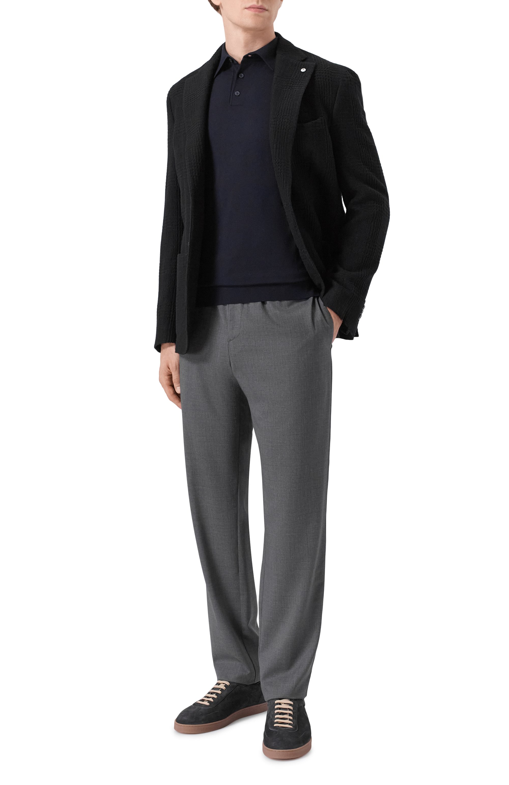 Пиджак из шерсти и вискозы L.B.M. 1911, арт. 2692/52531, фото 2