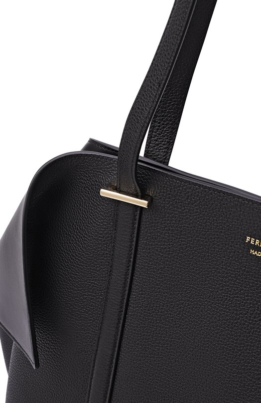 Сумка-тоут Folded large Ferragamo 21A452/789 Чёрный  21A452/789 Фото 6