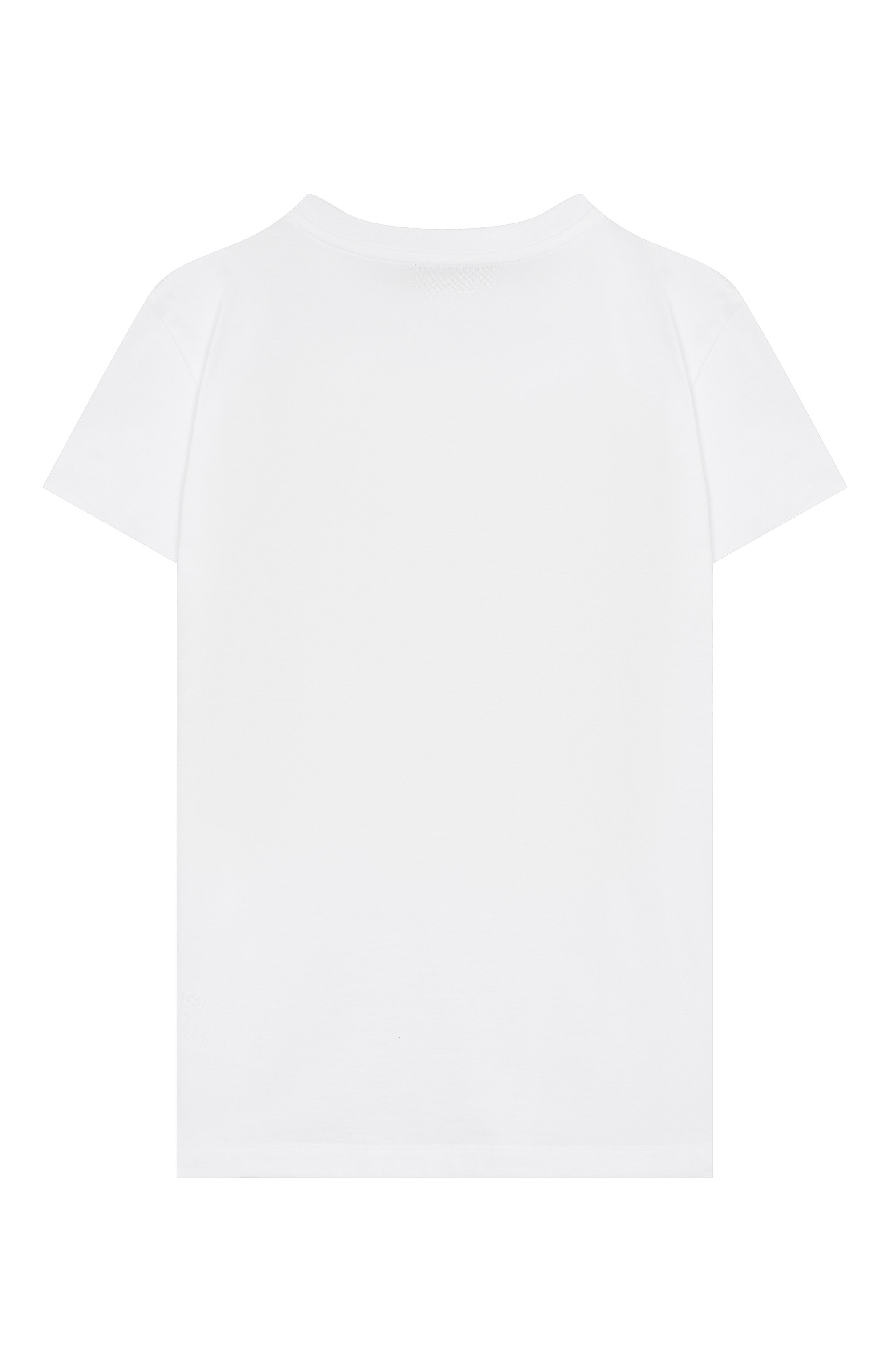 Хлопковая футболка MISSONI белого цвета по цене 17500 руб., арт. MW8A71/J0177/12-16, фото 2 Хлопковая футболка MISSONI, арт. MW8A71/J0177/12-16, фото 2