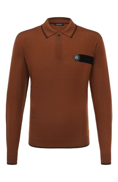 Мужская поло с отделкой из кожи аллигатора STEFANO RICCI, арт. K606312AZ1/F22465