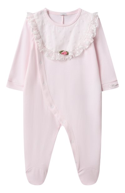 Хлопковый комбинезон MONNALISA, арт. 35E220