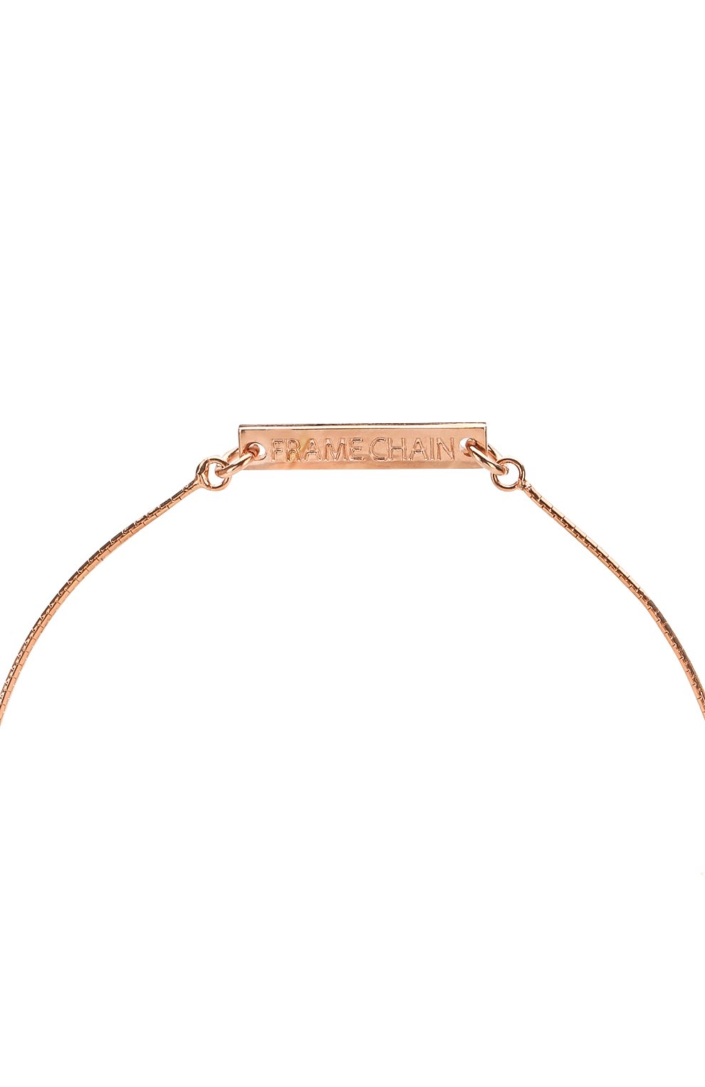 Цепочка для очков FRAME CHAIN розового цвета по цене 8750 руб., арт. SLINKY R0SE, фото 3 Цепочка для очков FRAME CHAIN, арт. SLINKY R0SE, фото 3