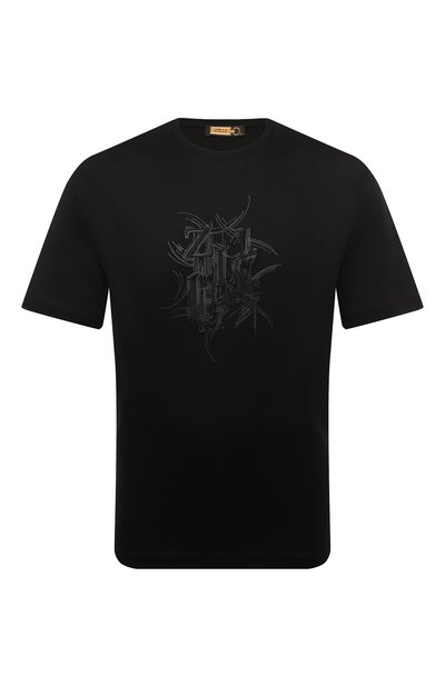 Мужская хлопковая футболка ZILLI, арт. TSR001M0110VFW000