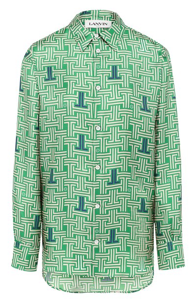 Женская шелковая блузка LANVIN, арт. RW-T0670I-4231-H19