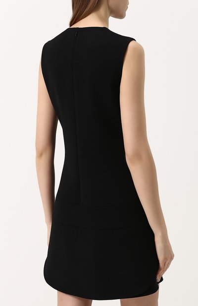 Приталенное шерстяное мини-платье без рукавов PRADA, арт. P35Z4-1P8E-F0700, фото 4