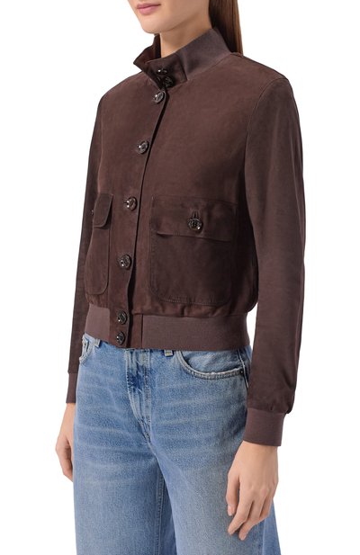 Замшевый бомбер natizza-ur MOORER, арт. NATIZZA-UR, фото 3