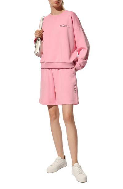 Женский хлопковый костюм SEVEN LAB, арт. S2S IL pink