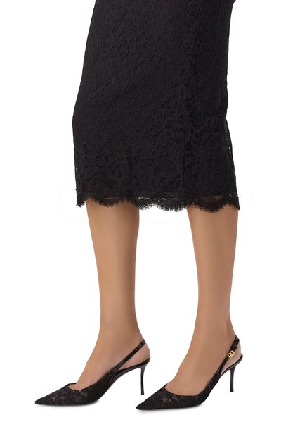 Текстильные туфли new cardinale 75 DOLCE & GABBANA, арт. CG1049/A0610, фото 2