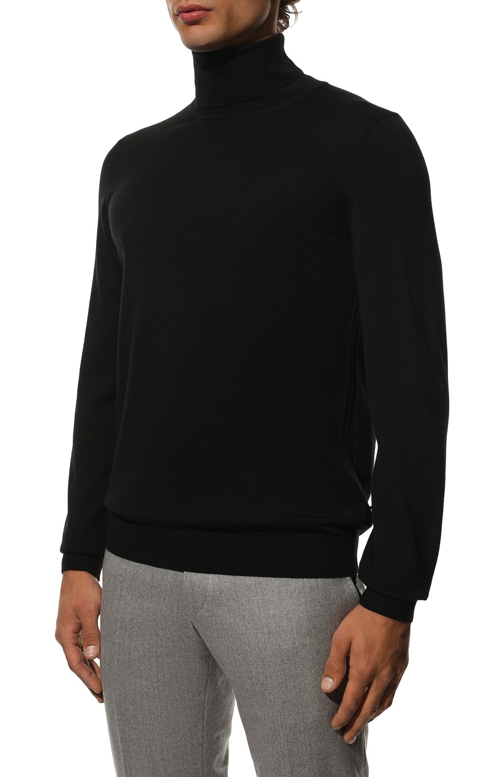 Шерстяная водолазка BOSS, арт. 50468262, фото 3