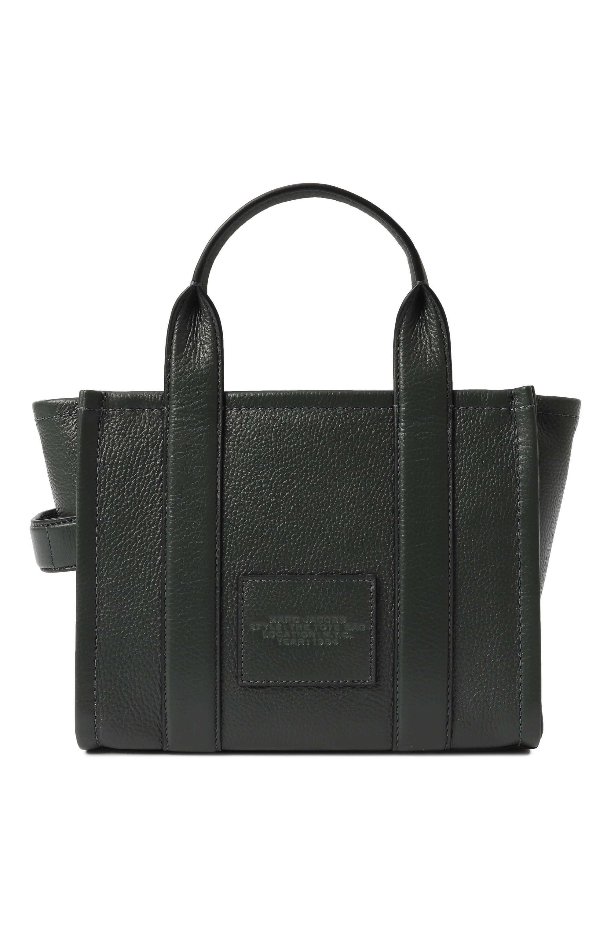 Сумка the tote bag small MARC JACOBS (THE) темно-зеленого цвета по цене 67300 руб., арт. H009L01SP21, фото 6 Сумка the tote bag small MARC JACOBS (THE), арт. H009L01SP21, фото 6