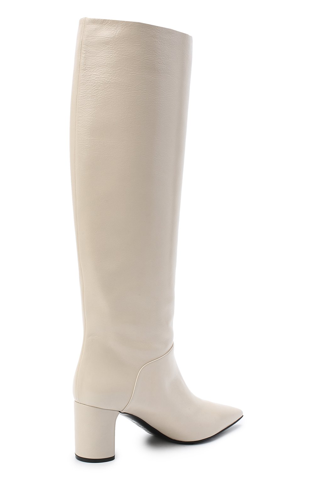 Кожаные сапоги CASADEI белого цвета по цене 124500 руб., арт. 1S034N06018SENS3217, фото 4 Кожаные сапоги CASADEI, арт. 1S034N06018SENS3217, фото 4