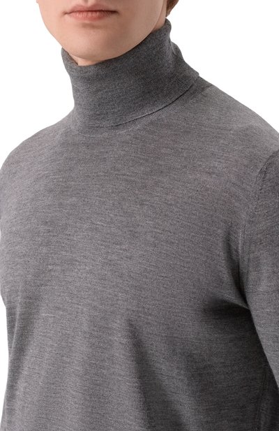 Водолазка из кашемира и шелка BRUNELLO CUCINELLI, арт. M2300103, фото 5