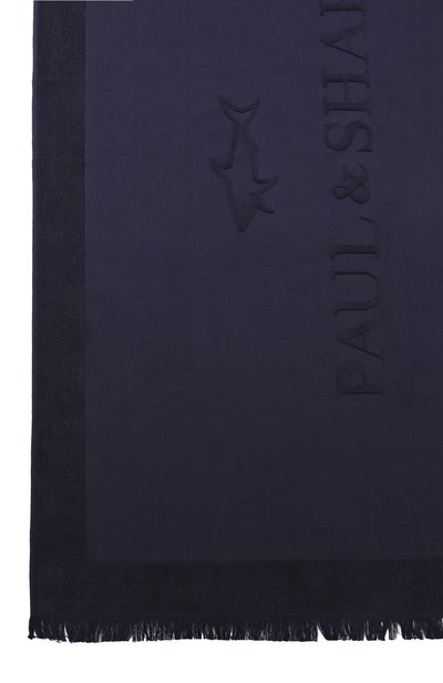 Хлопковое полотенце PAUL&SHARK темно-синего цвета по цене 37550 руб., арт. 25417071, фото 3 Хлопковое полотенце PAUL&SHARK, арт. 25417071, фото 3