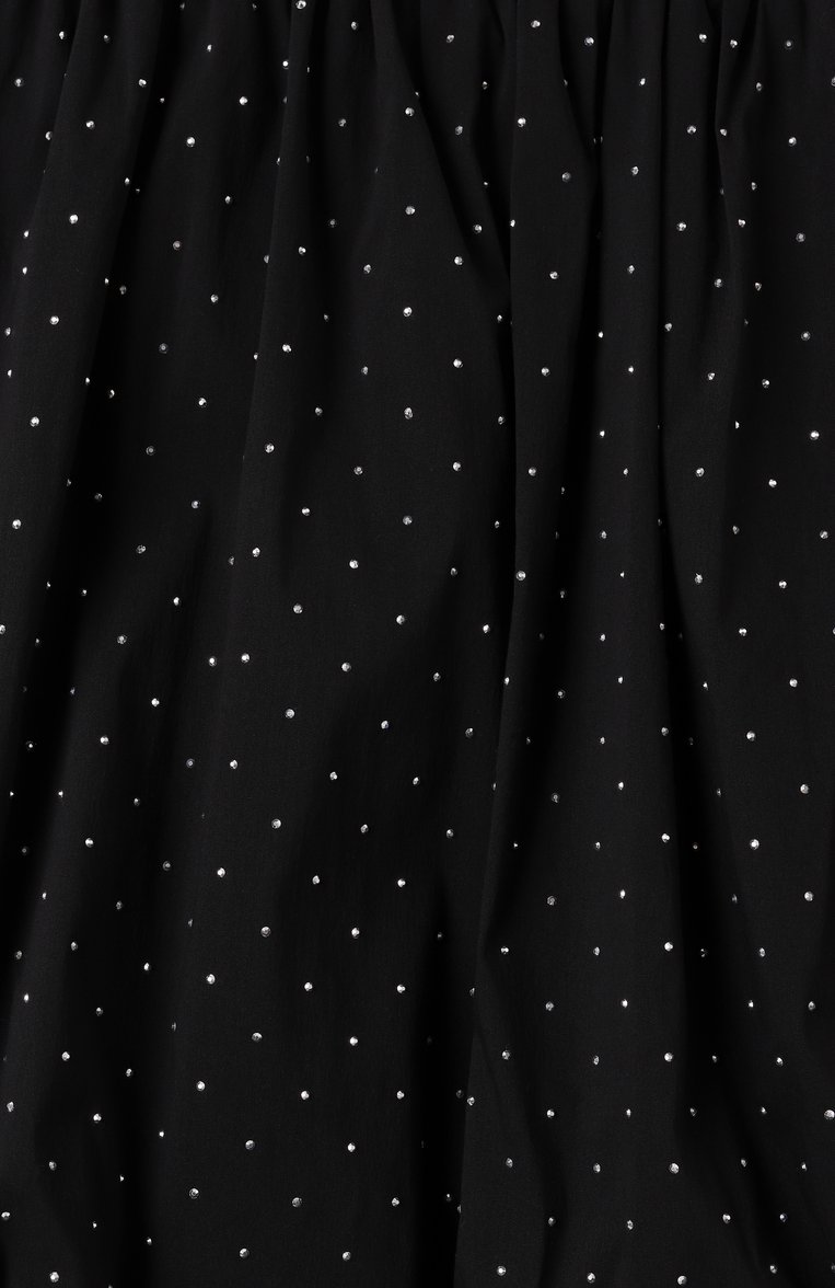 Детская хлопковая юбка MSGM KIDS черного цвета, арт. S5MSJGSK125 | Фото 3 (Материал подклада: Хлопок; Нос: Не проставлено; Материал сплава: Проставлено; Случай: Повседневный; Материал внешний: Хлопок; Ростовка одежда: 8 лет | 128 см, 12 лет | 152 см, 16 лет | 164 см, 10 - 11 лет | 140 - 146см, 6 лет | 116 см)