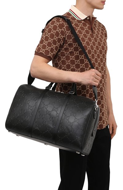 Кожаная дорожная сумка GUCCI, арт. 625768/1W3CN, фото 5