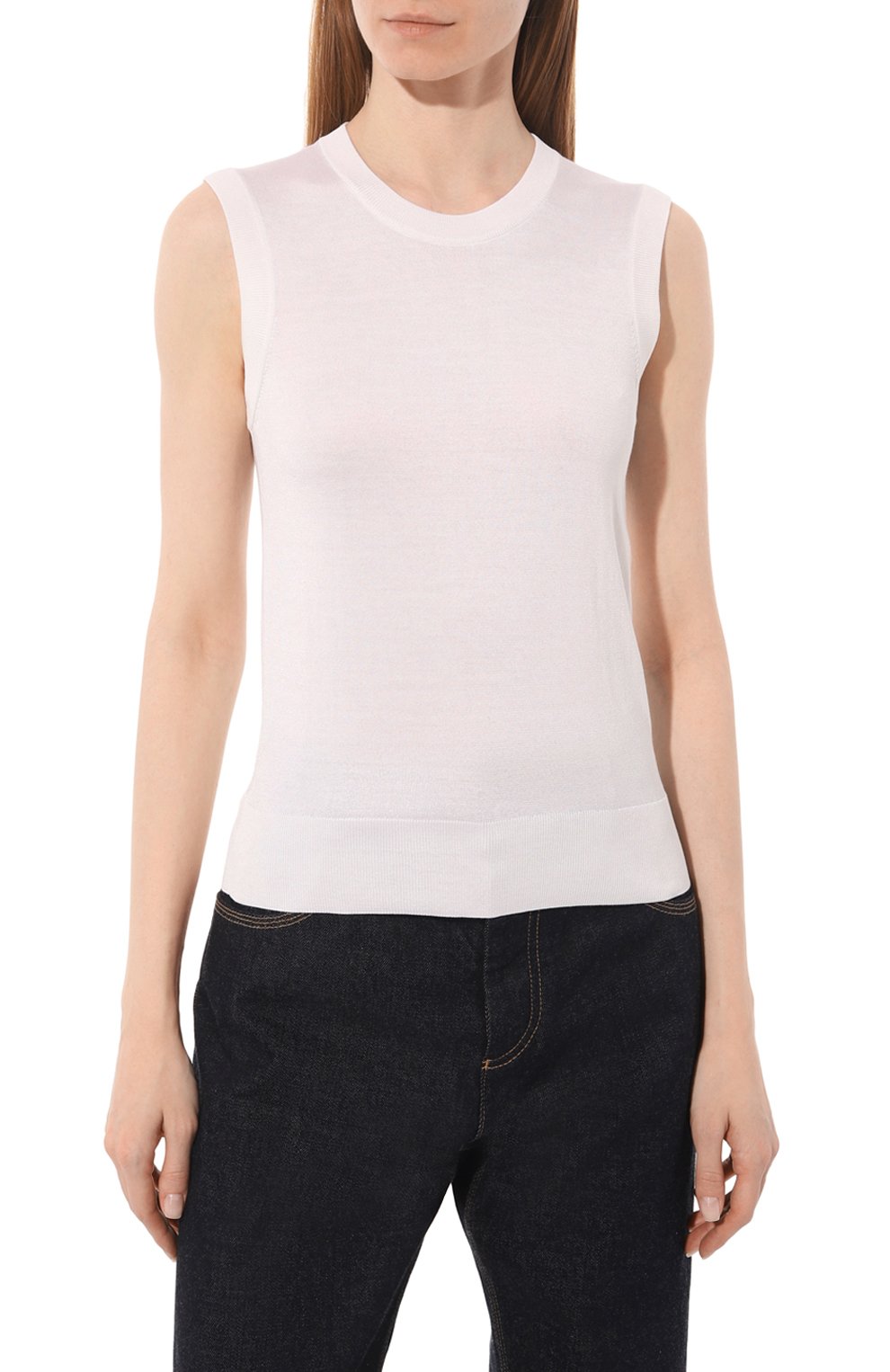 Шелковый топ DOLCE & GABBANA, арт. FXJ26T/JBSB7, фото 3