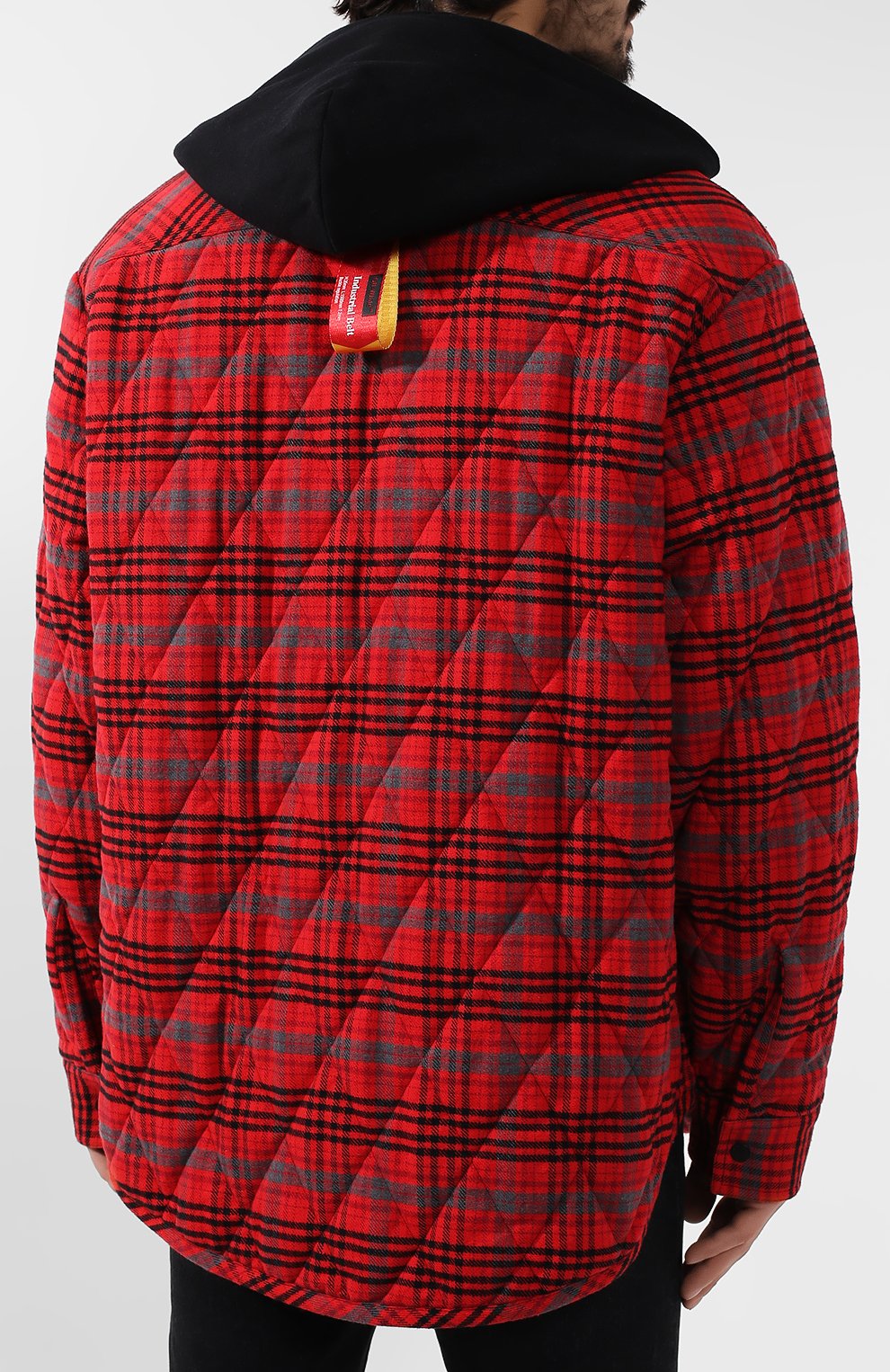 Хлопковая куртка OFF-WHITE, арт. 0MEA201F19F330032000, фото 4