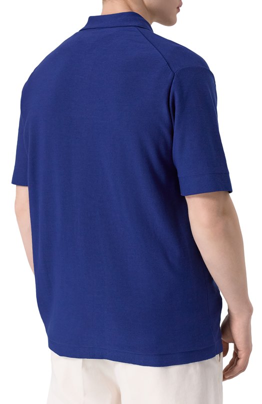 Хлопковая рубашка Van Laack SAFIR0S/S00301 Синий  SAFIR0S/S00301 Фото 4